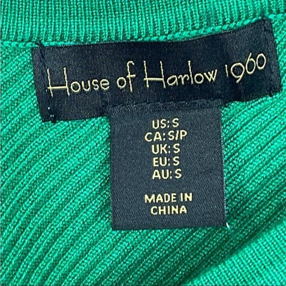 House of Harlow 1960 Green Midi Dress - Picture 8 of 9